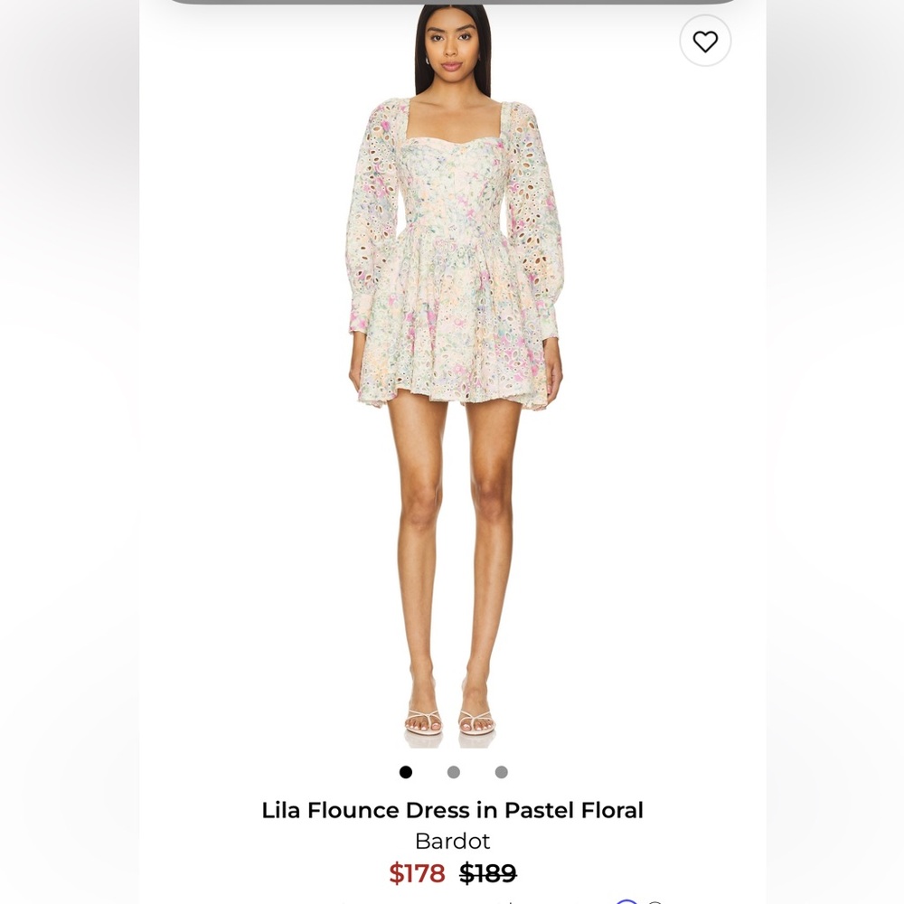 REVOLVE Pastel Floral Dress